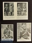 India & Punjab – Four portraits of Indian Cavalrymen includes 1st Punjab Cavalry, 1st Madras