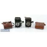 2x Zeiss Ikon Folding cameras including Novar 1:3,5 f=75mm, plus Zeiss Ikon Telma with Novar 1:4,5