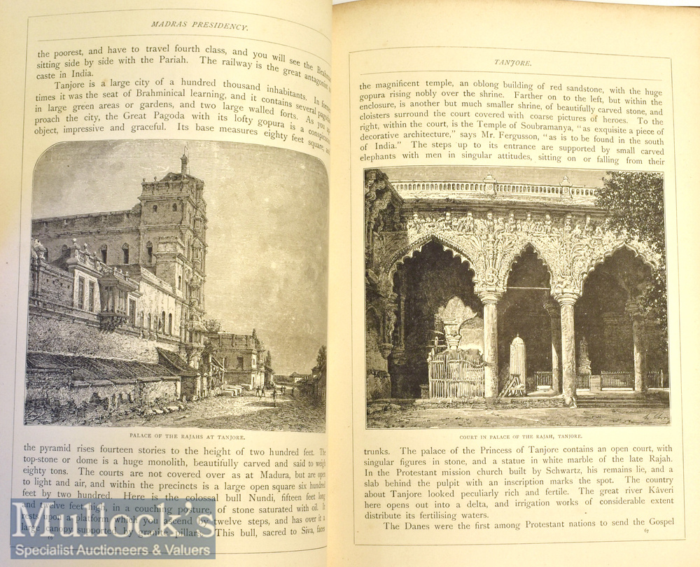 Indian Pictures by W Urwick 1886 Picture. A large well illustrated 220 page picture book with over - Image 5 of 5