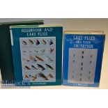 2x Fishing Books on Flies – Veniard, John “Reservoir Lake Flies - Fly Dressings and Fishing