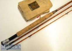 Early Split Cane Trout Fly Rod: Hardy Bros The Gold Medal Palakona Fly Rod Ser. No. 42428 – 10ft