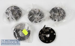 Abu Ambassadeur Black Colour Brake Plates (5) 7000 size, part 1079261 in packaging