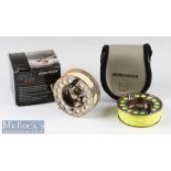 Scierra SL 10/12 Fly Reel and Spare Spool (2) having ventilated spool, counterweight with rear