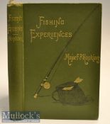 Scarce Fishing Book: Hopkins, Major F P (Shortspoon) - “Fishing Experiences of Half A Century - with