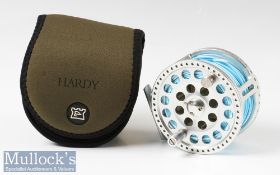 Hardy Angel 2 #9/10 large Arbour Salmon Fly Reel 3 7/8” dia, stamped E00426 to foot, rear disc
