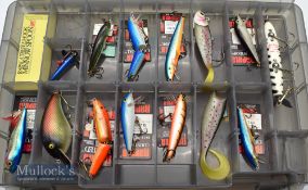 Assorted Baits, Lures and Accessories incl assorted Rapala examples, Shakespeare, Quill Minnows, Abu
