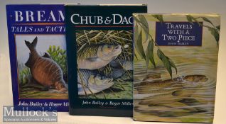Collection of Various Coarse Fishing Books (3) – by Bailey, John and Roger Miller - titles incl “