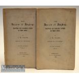 2x scarce late 19th c Fishing Books: J D Esquire “The Secrets of Angling… In Pond or River”