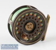 Hardy Bros England The Golden Prince 7/8 trout fly reel smooth alloy foot, rear check dial, U shaped