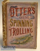 Late 19th c Fishing Book on Spinning Tackle for Pike, Perch, Jack Pike, Trout and other species: The