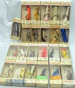 Helin’s Flat Fish Lures Boxed Selection (47) – incl sizes M2 x2, L9 x7, P8 x7, S3 x2, LU x11, X5