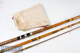 Early Olivers Spanish Reed Coarse Rod: Olivers of Knebworth-whole cane and whole cane spliced tip