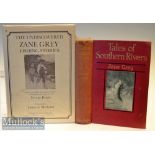 2x Zane Grey Fishing Books – Grey, Zane – “Tales of Southern Rivers” 1st ed 1925 publ’d USA - in