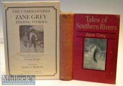 2x Zane Grey Fishing Books – Grey, Zane – “Tales of Southern Rivers” 1st ed 1925 publ’d USA - in