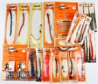 Burke Baits and Lure Selection (32) – incl Flexo-Lures worms of assorted sizes 9”, 8 ½”, 7 ½” and
