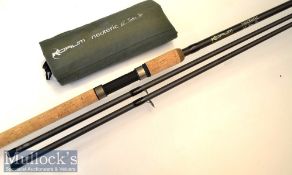 Carp/Speciman Rod: Korum Neoteric Twin Tip Carbon Rod -12ft 2pc with fuji style lined guides –