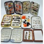 Fly Box Selection (6) – incl 4x Wheatley foam lined trout fly boxes, one having swing leaf, all