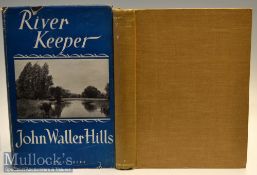 2 books on trout fishing: Barton, E A -“Running Water” 1st ed 1943 in the original cloth boards with