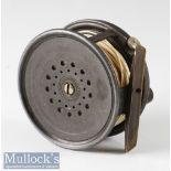 Hardy Bros Alnwick 4” perfect Dup Mk II salmon alloy fly reel a presentation reel engraved ‘M.F.H