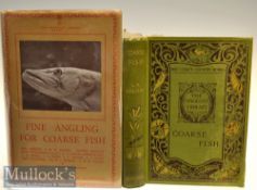 Coarse Fishing Books (2): Wheeley, Charles H – “Coarse Fish – With Notes on Taxidermy – Fishing in