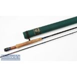 Fly Rod: Orvis Silver Label Made Flex 6.5 Carbon fly Rod- 9ft 6in 2pc line 6#, casting weight 37/8