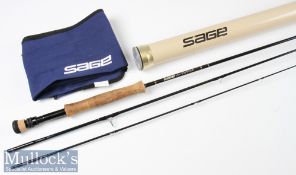 Fly Rod: Sage RPLXi Graphite III Trout Fly Rod – 9ft 3pc line 6#- wt 3 9/16oz - with 2x fuji style