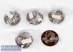 Abu Ambassadeur 5501/6501 C3 Brake Plates (5) burgundy colour, part 21223, in packaging
