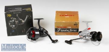 South Bend Classic 935 spinning reel with ‘Gladding Masters 1972’ plaque next to maker’s marks,