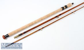 Split Cane Kennet Coarse Rod: B James & Son Ealing, London “Kennet Perfection” -11ft 4in 2pc with