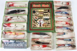 Creek Chub Lure Selection (18) – incl 3000 series 6” 1 piece x1, 2 piece articulated x5, 2600 series