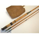 Early Split Cane Trout fly Rod: Hardy Bros Makers Alnwick Serial No. 32374 - 9ft 2in 3pc with