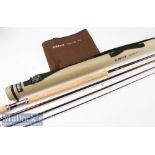 Salmon Fly Rod: Greys Alnwick Greyflex Carbon fly rod – 15ft 4pc line 10# - with 2x Fuji style lined