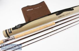 Salmon Fly Rod: Greys Alnwick Greyflex Carbon fly rod – 15ft 4pc line 10# - with 2x Fuji style lined