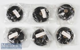 Abu Ambassadeur Matt Black Colour Side Plates (6) 4000/5000/6000 size, part 20232 in packaging