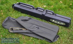 Rod Box and Rod Carrier (2): K.I.S fishing rod/ski adjustable travel case: perfect for shipping or