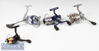Various spinning reels to include Cabo CSP40pts Quantam, Team Daiwa spinning reel, Daiwa Whisker