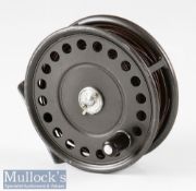 Hardy Bros England 3 7/8” St John alloy trout fly reel with alloy foot, rim tensioner, two screws