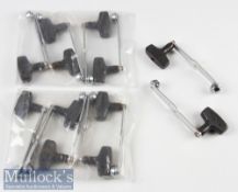 Abu Garcia Ambassadeur Power Handles (12) silver coloured for later 7000 models, some in