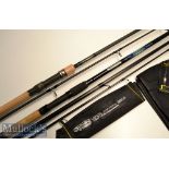 2x very good/unused Carbon Match/Carp Rods – Carbollino “Viper Carp Match 3903” 13ft 3pc c/wt 5/