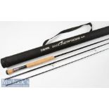 Fly Rod: Diawa The Wilderness Mod. No 9693 Carbon rod – 9ft 6in 3pc line 9# fuji style lined butt