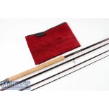 Salmon Fly Rod: Sharpe’s of Aberdeen The Gordon Graphite Salmon Fly Rod -15ft 4pc line 10#- 2x