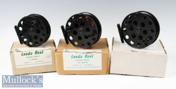 Lewtham Products ‘The Leeds Reel’ centre pin trotting reels to include a 4 ¼” model and 2x 4 ¾”