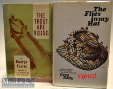 2x Books on Fishing in New Zealand one signed: Ferris, George - “The Trout are Rising - a