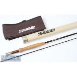 Fly rod: Sage RPL490 Graphite III Trout Fly Rod – 9ft 2pc line 4# wt 3 1/4oz - Grey Agate lined butt