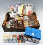 Large Quantity of Fly Tying and Related materials incl several thousand assorted trout, sea and