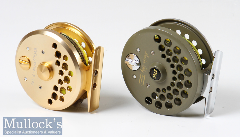 2x good fly reels to include Marado Evolution F-145 aluminium fly reel 2 ¾” with wooden handle, - Image 2 of 2