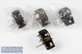 Abu Ambassadeur Fast Cast Black Max 3 Ball Bearings Reel Frames (4) in packaging
