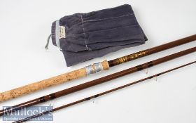 Match Rod - good Bruce and Walker Compound Taper Hollow Glass match Rod circa 1976 – 14ft 3pc with