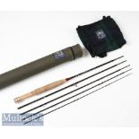 Fine Brook Travel Fly Rod: Daiwa Made in Scotland Alltmor-S Carbon fly rod- 7ft 6in 5pc line 3/4# -