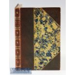 Fishing Book: Theakston, M – “British Angling Flies” 1st ed London 1862, half leather/marbled boards